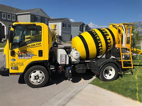 small ready mix concrete delivery